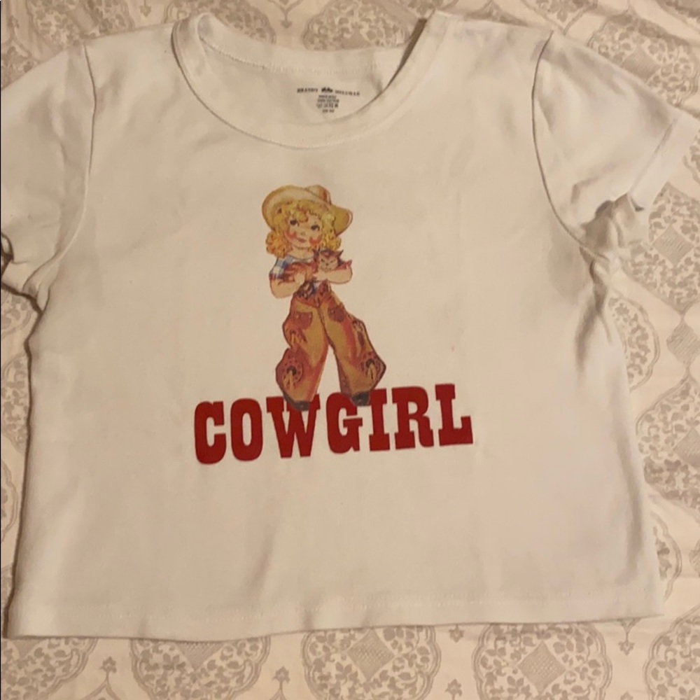 Brandy Melville cowgirl ashlyn tee